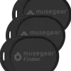 musegear Smarthome & Wetterstationen<Bluetooth-Schlüsselfinder "Finder mini" in schwarz - 3er Pack