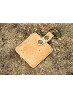 musegear Smarthome & Wetterstationen<Bluetooth-Schlüsselfinder "Finder 2" in brauner Korktasche