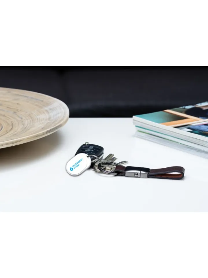 musegear Smarthome & Wetterstationen<Bluetooth-Schlüsselfinder "Finder mini" in weiß - 2er Pack