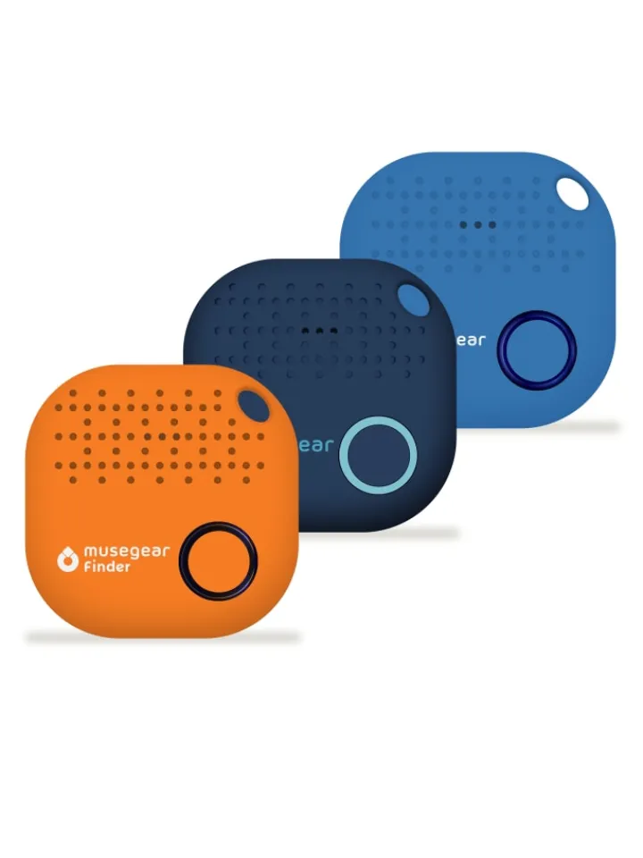 musegear Smarthome & Wetterstationen<Bluetooth-Schlüsselfinder "Finder 2" bunt X-MAS als 3er-Pack