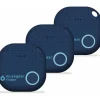 musegear Smarthome & Wetterstationen<Bluetooth-Schlüsselfinder "Finder 2" in dunkelblau 3er Pack