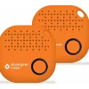 musegear Smarthome & Wetterstationen<Bluetooth-Schlüsselfinder "Finder 2" in orange - 2er Pack