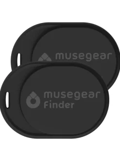 musegear Smarthome & Wetterstationen<Bluetooth-Schlüsselfinder "Finder mini" in schwarz - 2er Pack