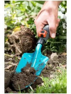 Gardena Gartendekoration<Blumenkelle "Combisystem" in Türkis - (B)8,5 cm