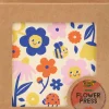folia PAPER Kreativbedarf & Do-It-Yourself<Blumenpresse in Natur/ Bunt