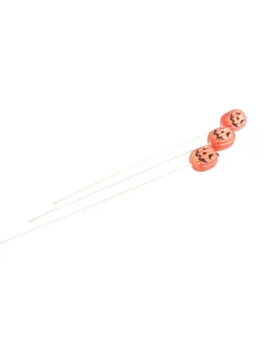 MeinVIPShop Dekoschalen<Blumenstecker Kürbis im 3er Set 50cm