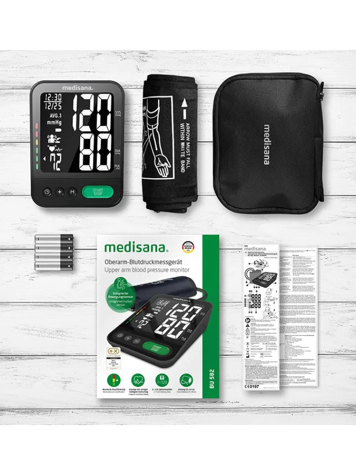 Medisana Pflege & Gesundheit<Blutdruckmessgerät "BU 582" in Schwarz