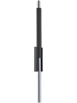 Blomus Putz- & Waschutensilien<Bodenwischer "Lavea" in Silber/ Schwarz - (H)112 cm