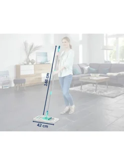 Leifheit Putz- & Waschutensilien<Bodenwischer "Profi XL cotton plus" in Türkis