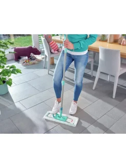 Leifheit Putz- & Waschutensilien<Bodenwischer "Profi XL micro duo" in Türkis