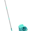 Leifheit Putz- & Waschutensilien<Bodenwischer-Set "PowerClean M" in Türkis