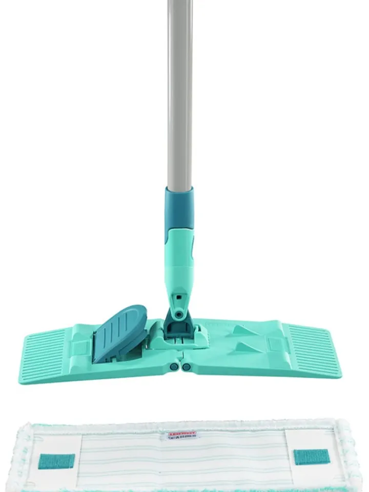 Leifheit Putz- & Waschutensilien<Bodenwischer-Set "PowerClean M" in Türkis