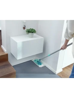 Leifheit Putz- & Waschutensilien<Bodenwischer-Set "PowerClean M" in Türkis