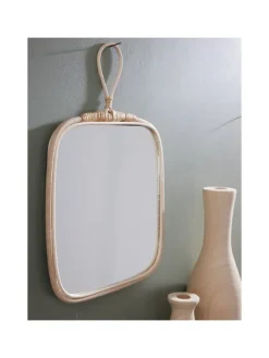 LA FACTORY Spiegel<Boho-Spiegel in beige