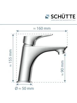 Franz Joseph Schütte Badarmaturen<BOSTON Waschtischarmatur, Chrom