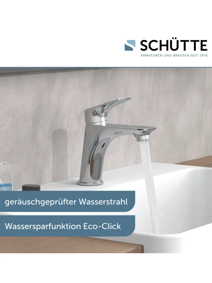 Franz Joseph Schütte Badarmaturen<BOSTON Waschtischarmatur, Chrom