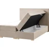 Beliani Betten & Matratzen<Boxspring Bett MAJOR in Beige - (W) 151 x (H) 109 x (L) 212 cm