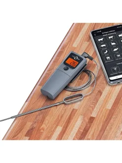 Küchenprofi Klima & Haushalt<Braten- und Grillthermometer "Smart" in Grau
