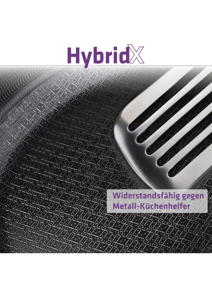 Berndes Kochgeschirr<Bratpfanne - HybridX in poliert