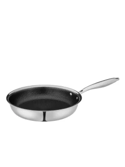 Mäser Kochgeschirr<Bratpfanne, Edelstahl Hestia in Schwarz / Silber