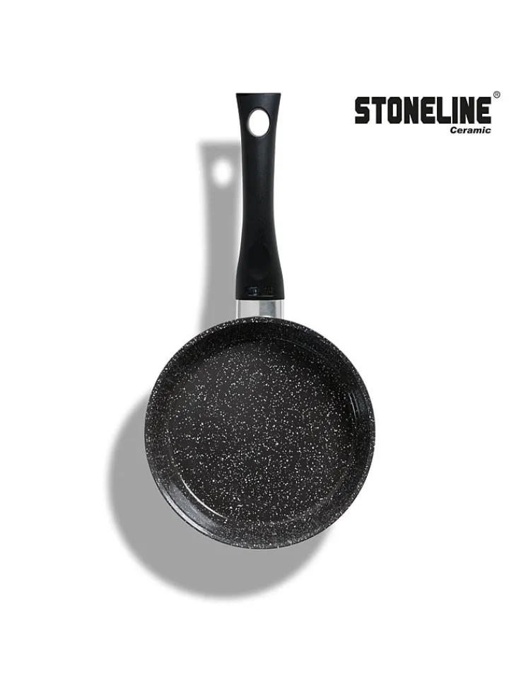 Stoneline Kochgeschirr<Bratpfanne in Grau - Ø 16 cm