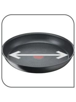 Tefal Kochgeschirr<Bratpfanne "XL Force" in Schwarz - Ø 20 cm
