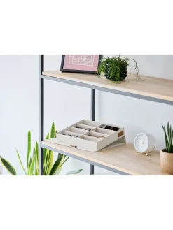 STORE IT Kisten & Körbe<Brillenbox "Premium" in Beige - (B)32 x (H)5,5 x (T)25 cm