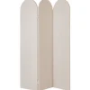 Beliani Paravents<Büro-Raumteiler SLIMMY in Beige - (W) 120 x (H) 160 x (L) 2 cm