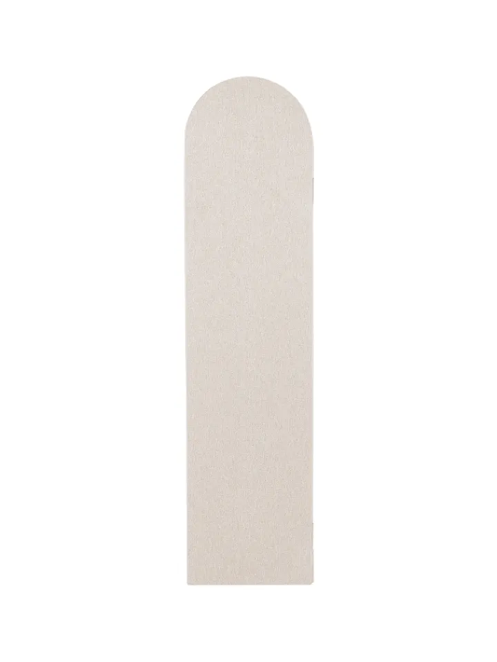 Beliani Paravents<Büro-Raumteiler SLIMMY in Beige - (W) 120 x (H) 160 x (L) 2 cm