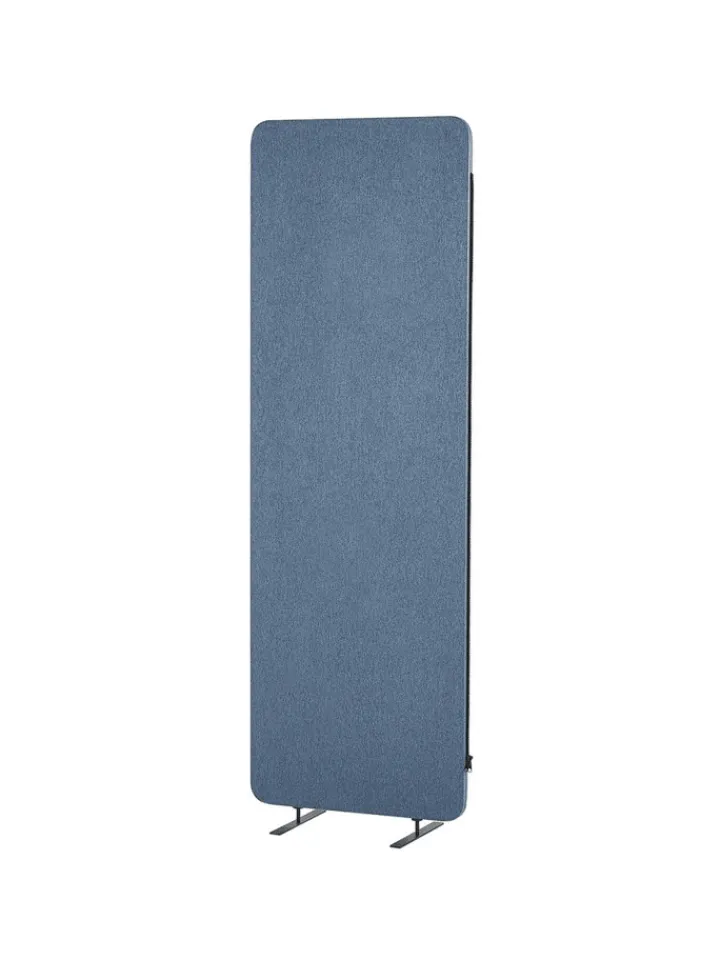 Beliani Paravents<Büro-Raumteiler STANDI in Blau - (W) 184 x (H) 184 x (L) 30 cm