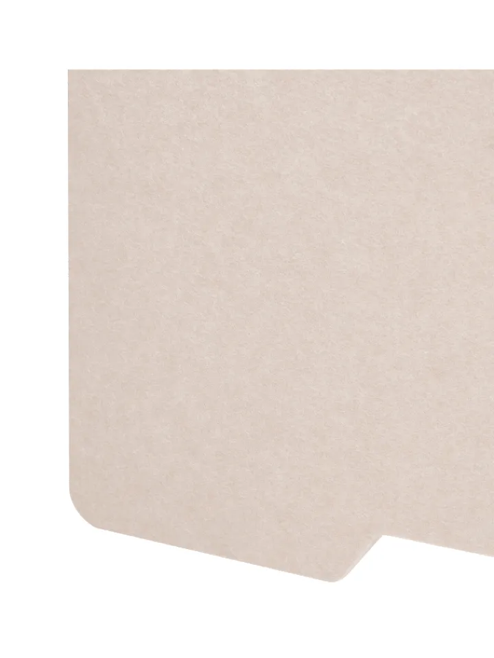 Beliani Paravents<Büro-Raumteiler STARRY in Beige - (W) 240 x (H) 180 x (L) 2 cm