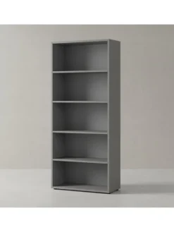 KADIMA DESIGN Möbel-Sets<Büro-Set XL Schrankwand Soft-Close Graphit Aktenschrank Büromöbel