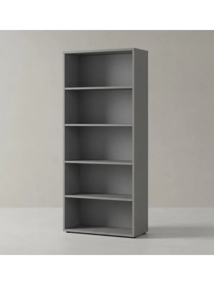 KADIMA DESIGN Möbel-Sets<Büro-Set XL Schrankwand Soft-Close Graphit Aktenschrank Büromöbel