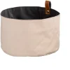 APS Aufbewahren & Servieren<Brotkorb in Creme/ Schwarz - (H)13,5 x Ø 20 cm
