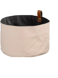 APS Aufbewahren & Servieren<Brotkorb in Creme/ Schwarz - (H)13,5 x Ø 20 cm