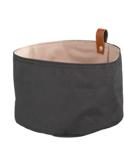 APS Aufbewahren & Servieren<Brotkorb in Creme/ Schwarz - (H)13,5 x Ø 20 cm