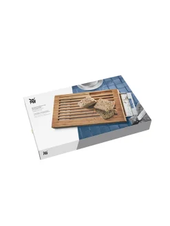 WMF Koch- & Backutensilien<Brotschneidebrett mit Auffang