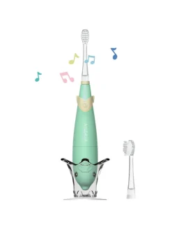 Ailoria Zahn & Mundpflege<BUBBLE BRUSH Kinder-Schallzahnbürste in grün