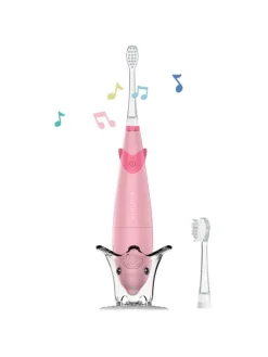 Ailoria Zahn & Mundpflege<BUBBLE BRUSH Kinder-Schallzahnbürste in rosa