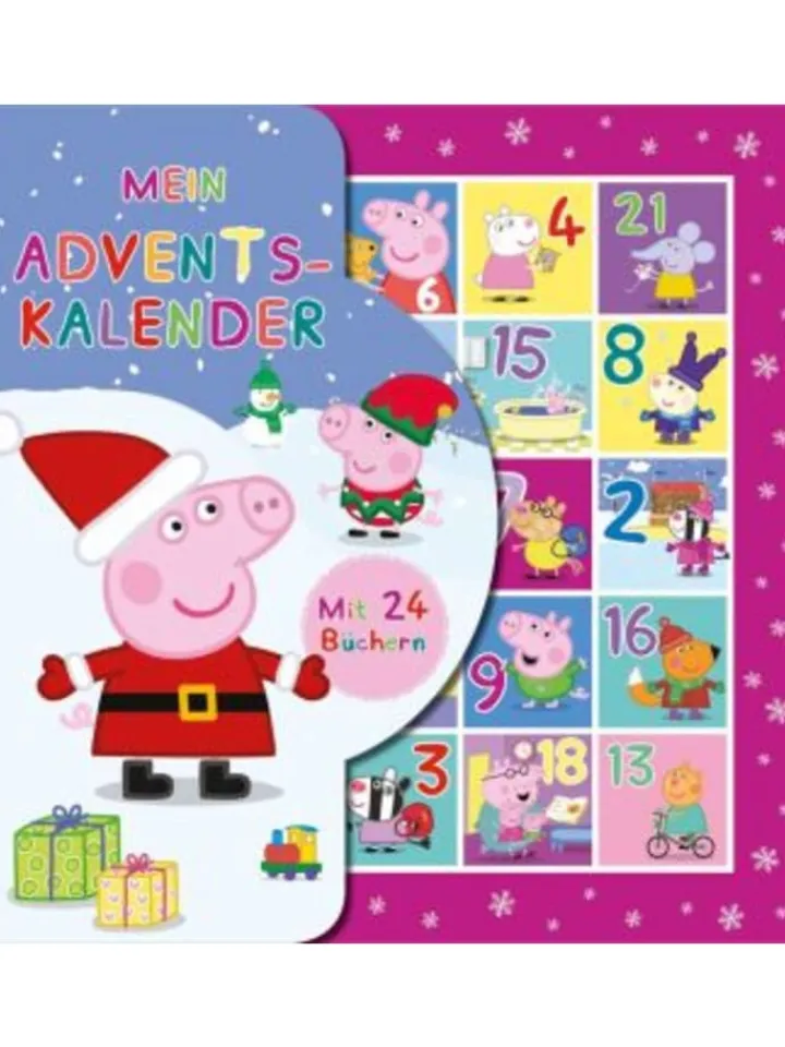 Schwager & Steinlein Adventskalender<Buch - Peppa Pig Adventskalender