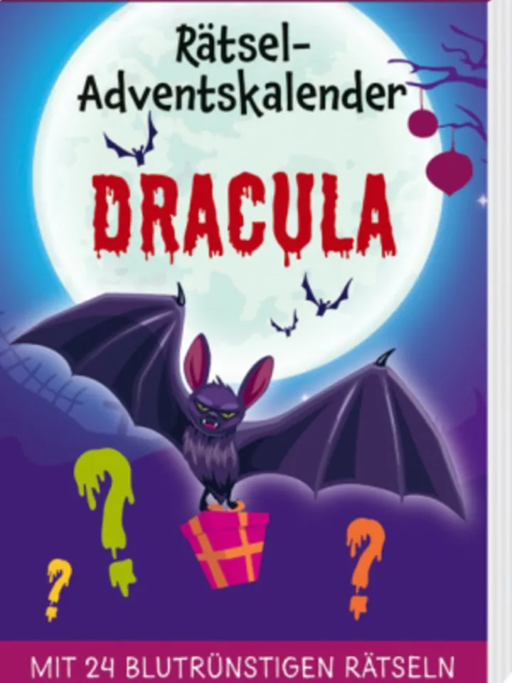 Kaufmann Adventskalender<Buch - Rätseladventskalender Dracula