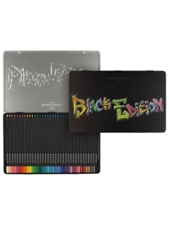 Faber-Castell Büro- & Schulbedarf<Buntstifte "Black Edition" - 36 Stück