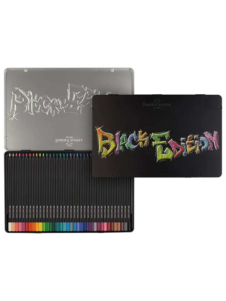 Faber-Castell Büro- & Schulbedarf<Buntstifte "Black Edition" - 36 Stück