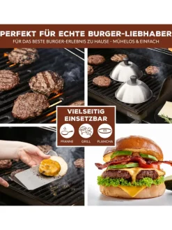 bremermann Grillen<Burgerhauben-Set 4er