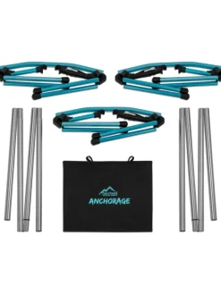 Normani Outdoor Sports Betten & Matratzen<Campingbett Anchorage in Schwarz/Blau