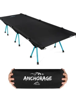 Normani Outdoor Sports Betten & Matratzen<Campingbett Anchorage in Schwarz/Blau