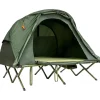 COSTWAY Gartenmöbel<Campingzelt mit selbstaufblasender Matratze für 2 Personen in Grün
