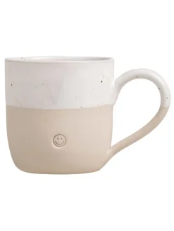 Eulenschnitt Gedeckter Tisch<Cappuccinotasse "Smiley" in Beige/ Weiß - 190 ml
