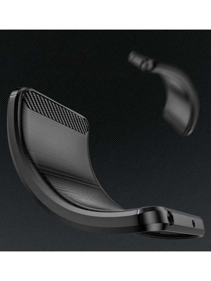 COFI 1453 Smartphones & Zubehör<Carbon Case Hülle kompatibel mit Realme 10 Pro Schwarz in Schwarz