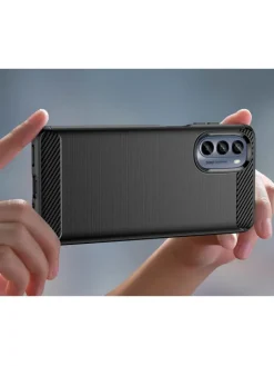 COFI 1453 Smartphones & Zubehör<Carbon Case Hülle kompatibel mit Realme 10 Pro Schwarz in Schwarz